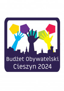 Logo Budżetu Obywatelskiego Miasta Cieszyna na 2024 rok