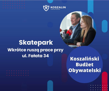 Konferencja dot. skateparku, Fot. Radek Koleśnik / UM Koszalin