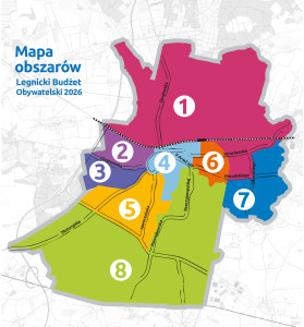 Mapa obszarów LBO