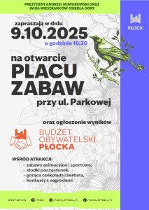 plakat z zaproszeniem na piknik