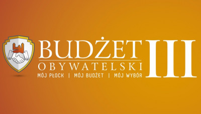 logo 3 edycji budżetu obywatelskiego Płocka