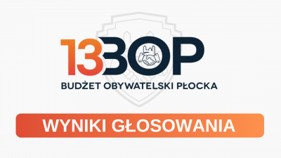 wyniki głosowanie 13 edycja budżet obywatelski płocka