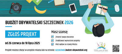 plakat promujący nabór wniosków